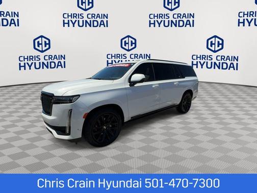 Crystal White 2024 Cadillac Escalade ESV Sport Platinum