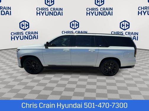 Crystal White 2024 Cadillac Escalade ESV Sport Platinum
