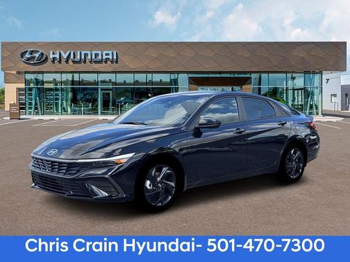 Black 2026 Hyundai ELANTRA SEL Sport