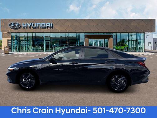 Black 2026 Hyundai ELANTRA SEL Sport