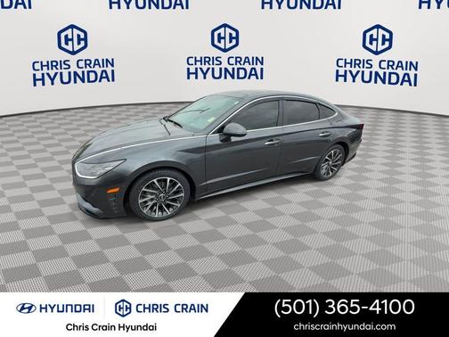Gray 2022 Hyundai SONATA Limited