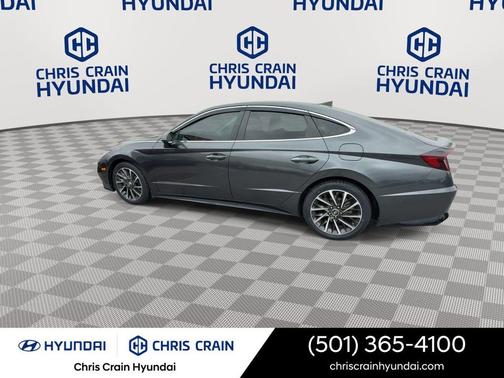Gray 2022 Hyundai SONATA Limited