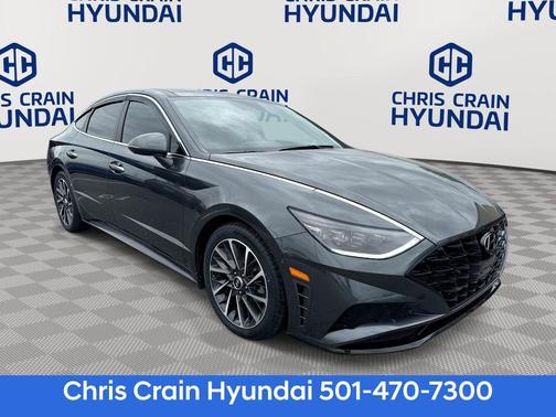 Gray 2022 Hyundai SONATA Limited