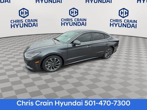 Gray 2022 Hyundai SONATA Limited