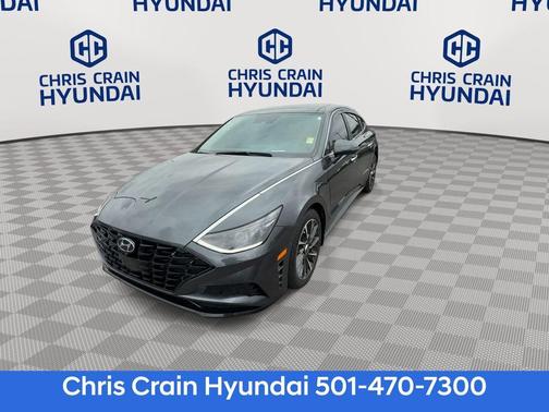 Gray 2022 Hyundai SONATA Limited