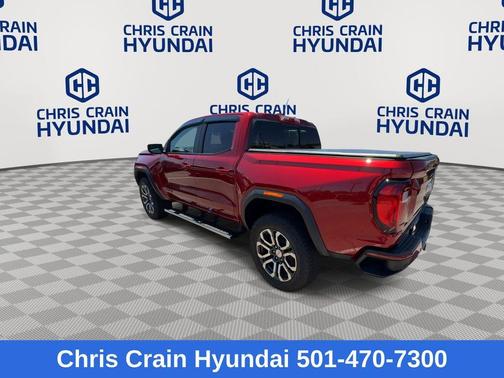 Volcanic Red 2024 GMC Canyon AT4