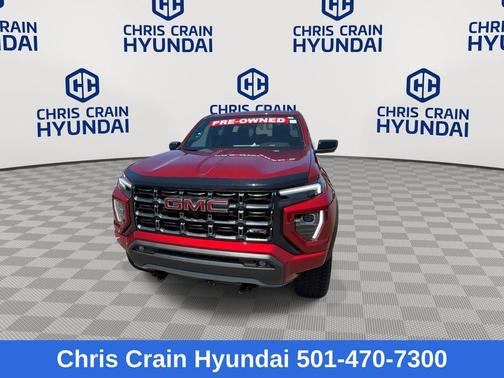 Volcanic Red 2024 GMC Canyon AT4