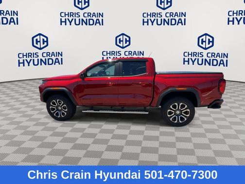 Volcanic Red 2024 GMC Canyon AT4