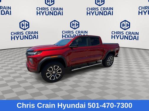 Volcanic Red 2024 GMC Canyon AT4