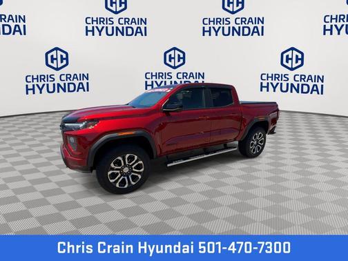 Volcanic Red 2024 GMC Canyon AT4