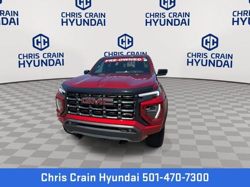 Volcanic Red 2024 GMC Canyon AT4