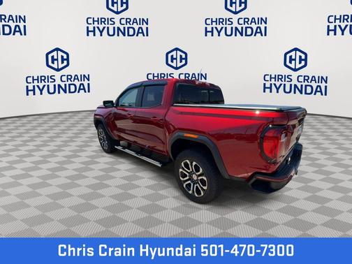Volcanic Red 2024 GMC Canyon AT4