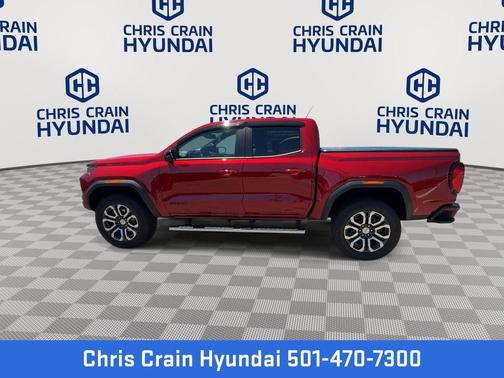 Volcanic Red 2024 GMC Canyon AT4