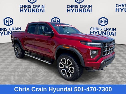 Volcanic Red 2024 GMC Canyon AT4