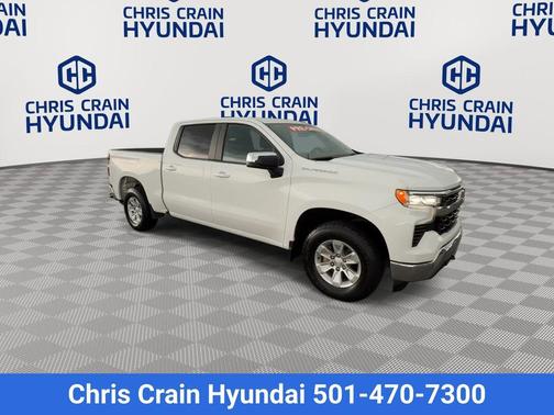 Summit White 2023 Chevrolet Silverado 1500 LT