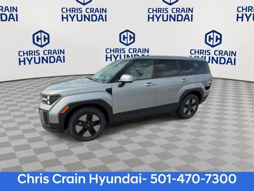 Shimmering Silver 2026 Hyundai SANTA FE HEV SE