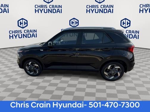 Black 2025 Hyundai VENUE SEL