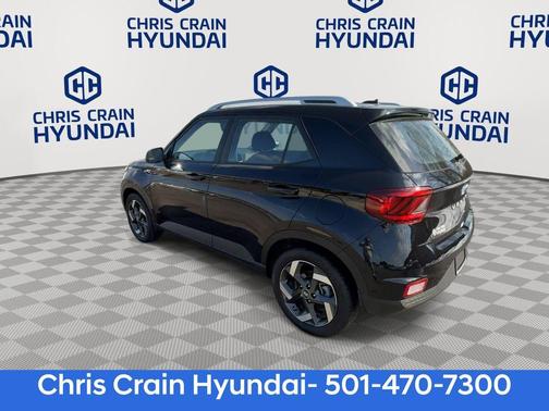 Black 2025 Hyundai VENUE SEL