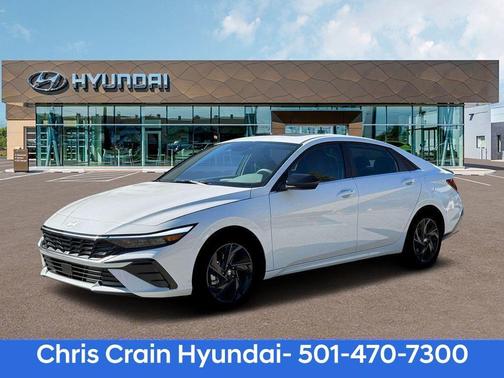 White 2026 Hyundai ELANTRA SEL SPORT PREMIUM