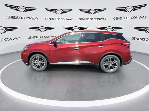 Red 2018 Nissan Murano Platinum