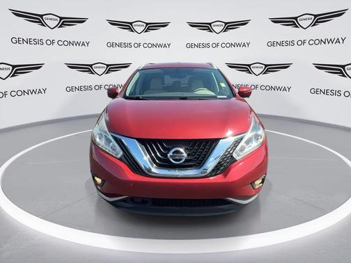 Red 2018 Nissan Murano Platinum
