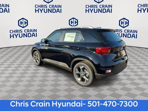 Black 2026 Hyundai VENUE SEL