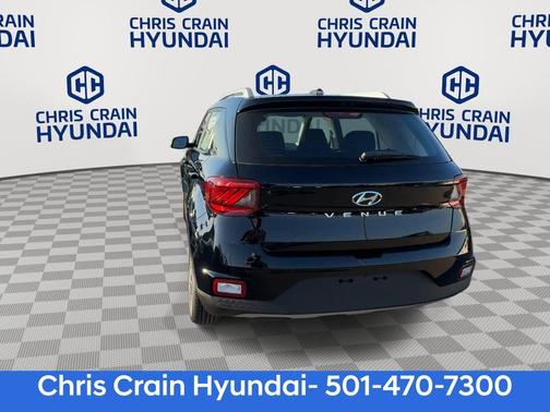 Black 2026 Hyundai VENUE SEL