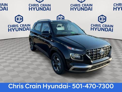 Black 2026 Hyundai VENUE SEL