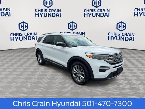 Oxford White 2023 Ford Explorer Limited