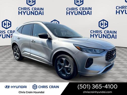 Iconic Silver Metallic 2024 Ford Escape ST-Line