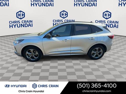 Iconic Silver Metallic 2024 Ford Escape ST-Line