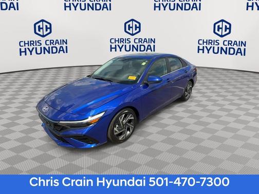 Intense Blue 2024 Hyundai ELANTRA SEL
