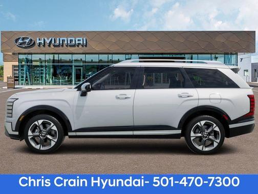 White Pearl 2026 Hyundai Palisade Hybrid Limited