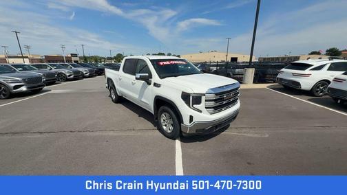 Summit White 2023 GMC Sierra 1500 SLE