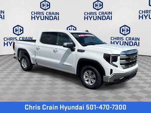 Summit White 2023 GMC Sierra 1500 SLE