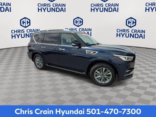 Hermosa Blue 2024 INFINITI QX80 Luxe