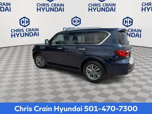 Hermosa Blue 2024 INFINITI QX80 Luxe