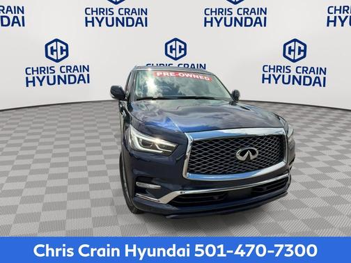 Hermosa Blue 2024 INFINITI QX80 Luxe