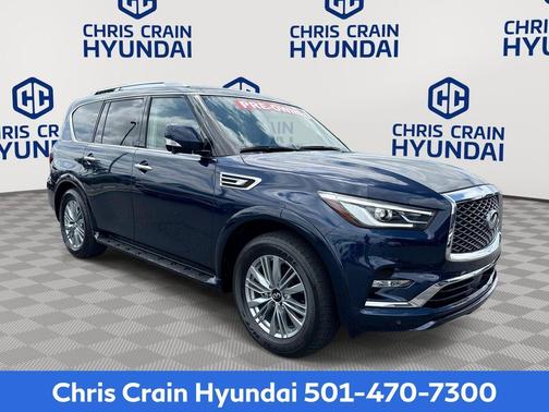Hermosa Blue 2024 INFINITI QX80 Luxe