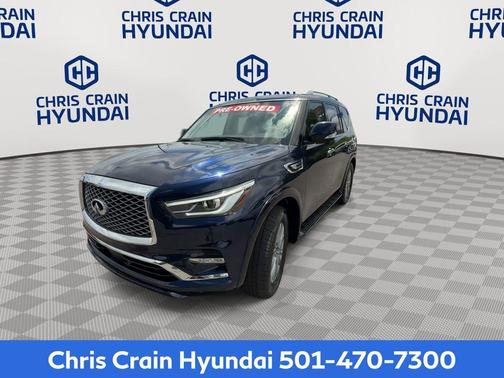 Hermosa Blue 2024 INFINITI QX80 Luxe