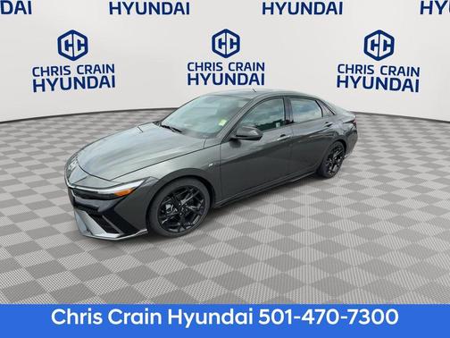 Gray 2024 Hyundai ELANTRA N Line