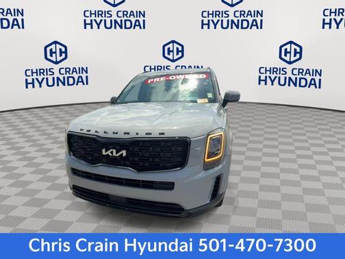 Gray 2022 Kia Telluride EX