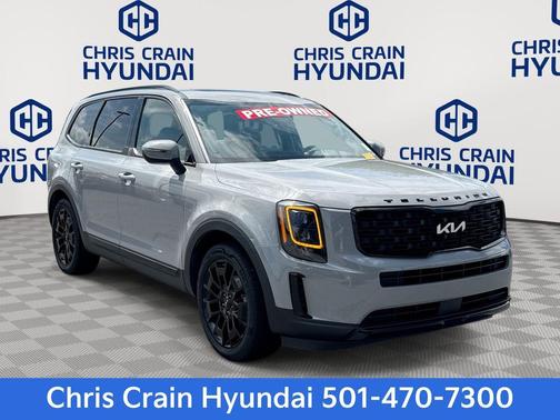 Gray 2022 Kia Telluride EX