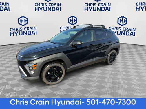 Abyss Black Pearl 2026 Hyundai KONA SEL Sport