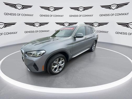 Gray Metallic 2024 BMW X3 xDrive30i