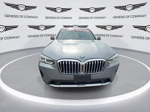 Gray Metallic 2024 BMW X3 xDrive30i