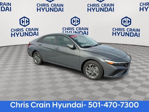 Gray 2026 Hyundai ELANTRA HEV Blue