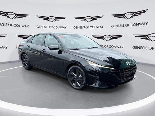 Phantom Black 2021 Hyundai ELANTRA SEL