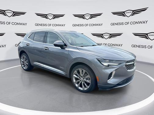 Satin Steel Gray Metallic 2022 Buick Envision Avenir