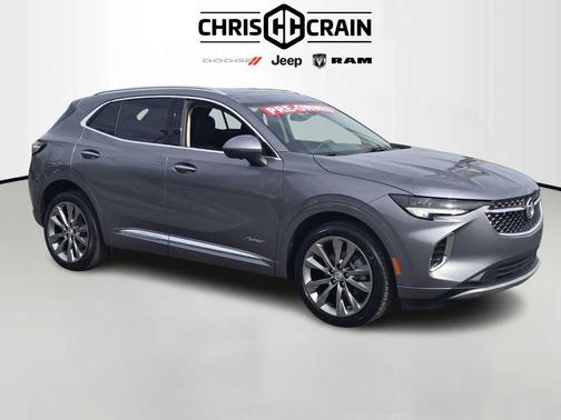 Satin Steel Gray Metallic 2022 Buick Envision Avenir